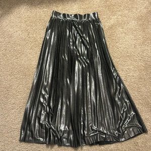 Only midi metallic skirt  size S